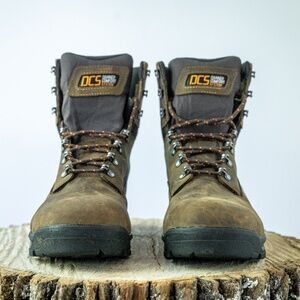Danner 8inch Crafter 2439 Men 8EE Brown Waterproof Safety Toe Work Boots